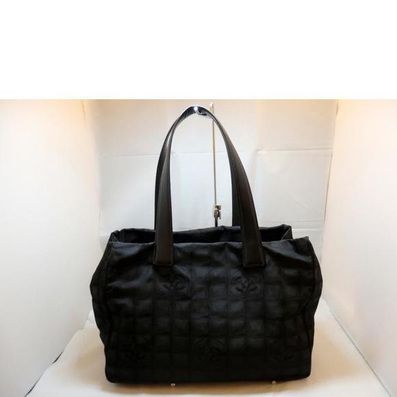 Chanel Bag Tote Line Black - Picture 1 of 8